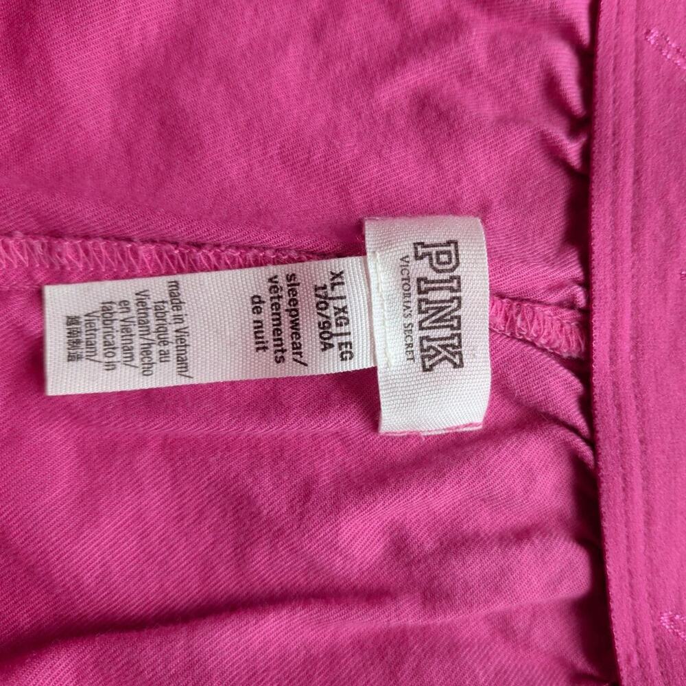 Iconic Victorias Secret Sink Mini Shorts with "Pink" in Silver on Back - Picture 3 of 5